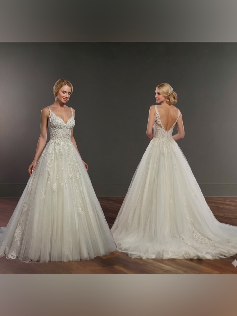 Martina Liana White Princess
Ballgown Wedding Dress (Style
902) size 12